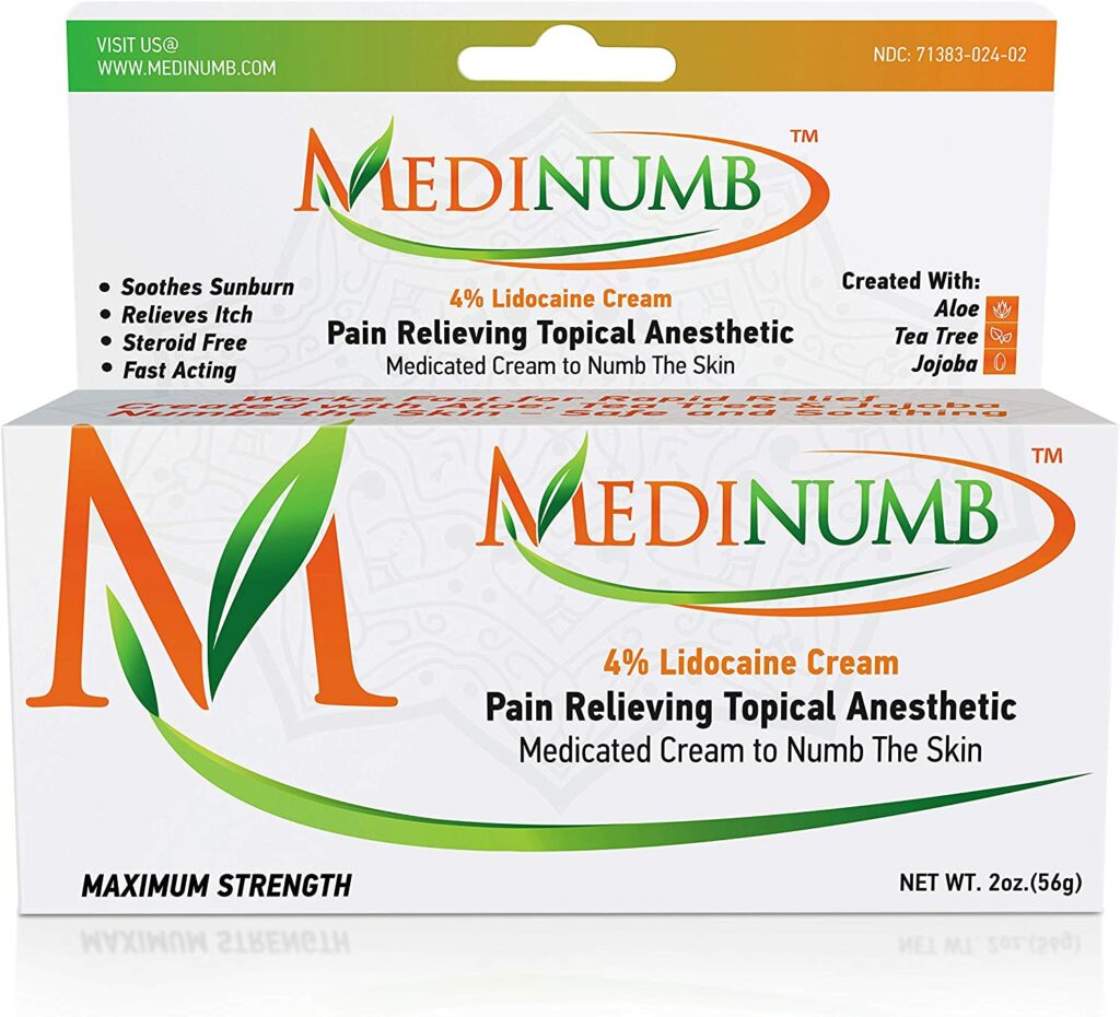 Medinumb topical anesthetic